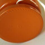 Orange vintage bedside table lamp