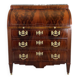 Louis XVI style mahogany writing desk with a flap, 19th century.