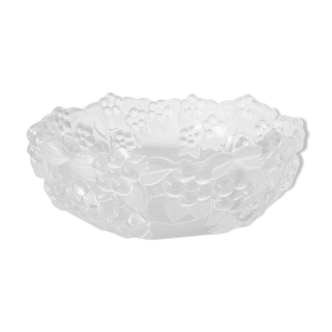 Salad bowl, flowers in relief