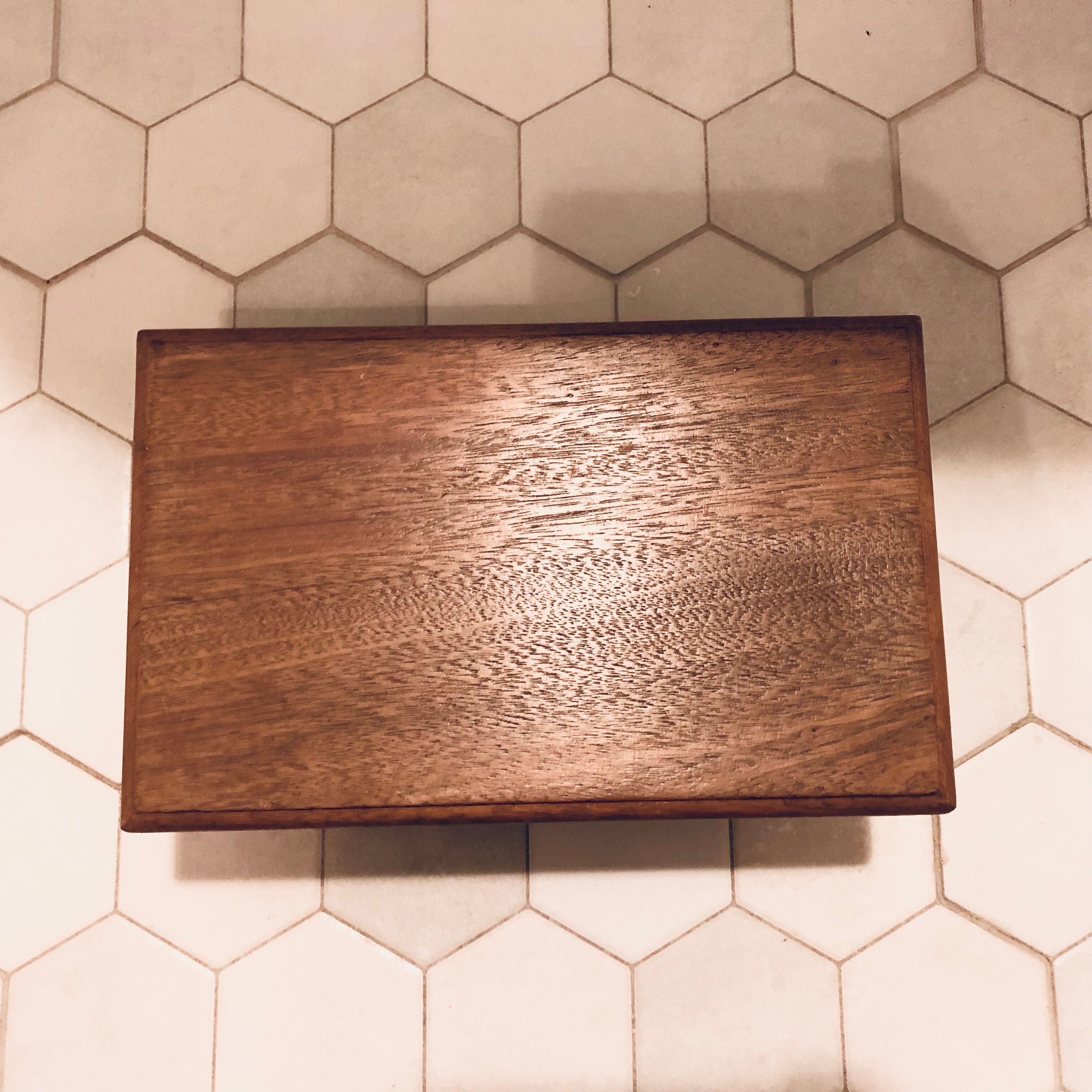 Wooden children's footboard