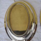2 plats petits leumier silver metal