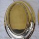 Set de 2 petits plats légumier métal argenté