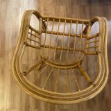 Rattan armchair