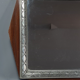 Art-deco mirror frame wood silver stucco 61x43 cm SB