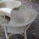 Rattan living room