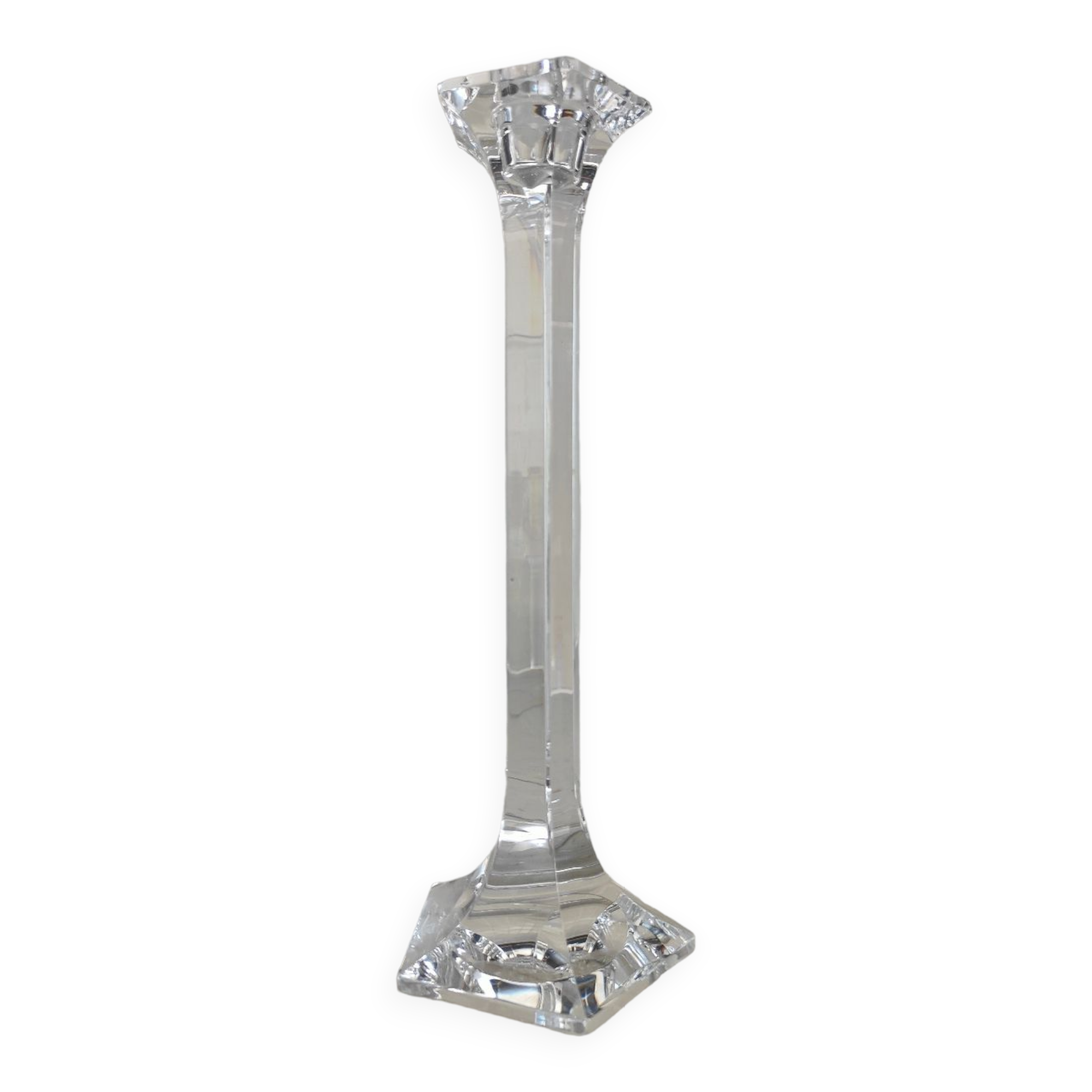 Crystal candle holder