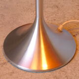 Unilux vintage orange mushroom lamp 1970