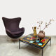 Vintage Belarti ceramic tile coffee table 1960