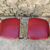 Pair of 1940s bistro chairs