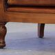 Set of vintage club chairs in leather, 1920s