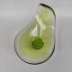 Glass bowl by Paul Kedelv, for flygsfors, 1960s.