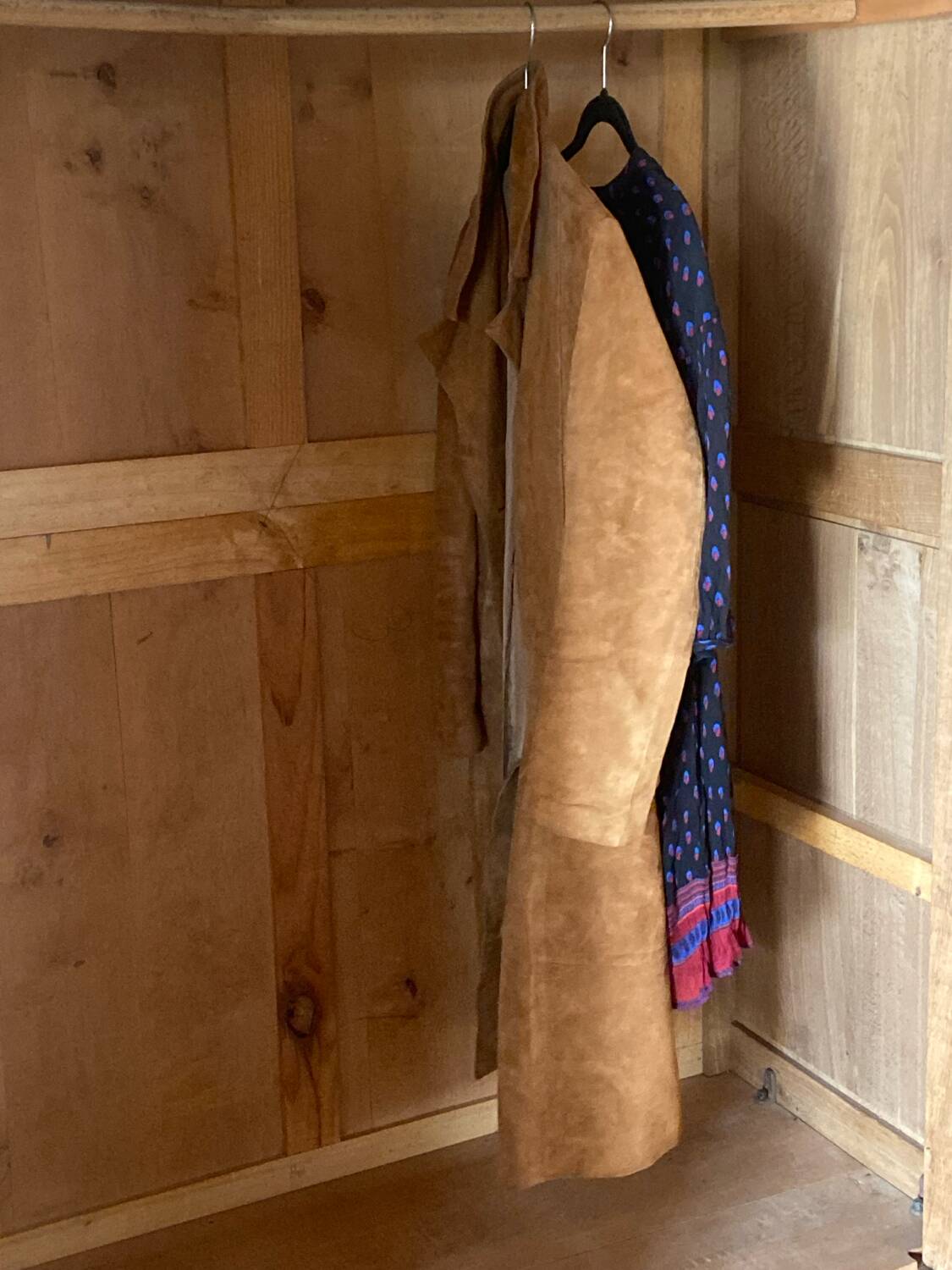 Small Art Deco period removable wardrobe