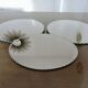 Old oval mirror, beveled, art deco, to put down, 40s 50s