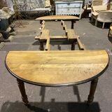 Table 6 feet Louis Philippe walnut