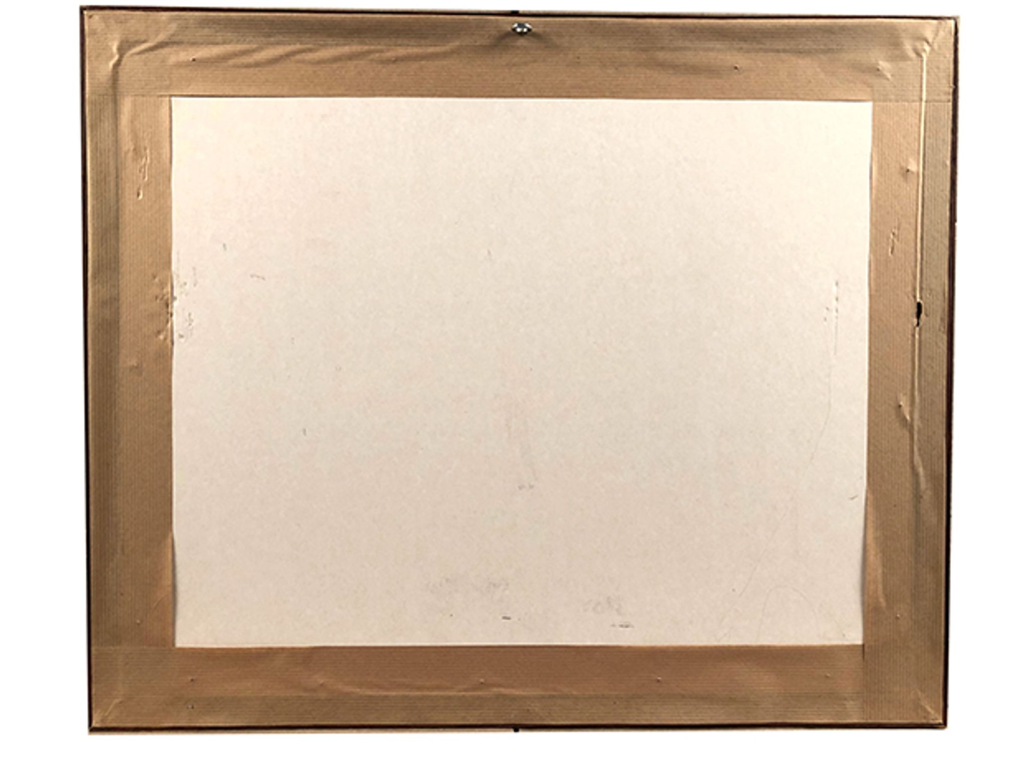 Still life with fruit, framed chromolithograph, under glass