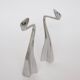 Pair of candle holders by Matthew Hilton 80's