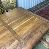 Solid oak monastery farm table
