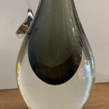 Sommerso Murano glass vase 1960