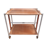 Vintage rolling folding textable table