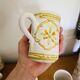 Vintage Italian ceramic orangeade service