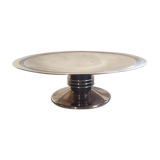 Christofle Art Deco silver metal cut