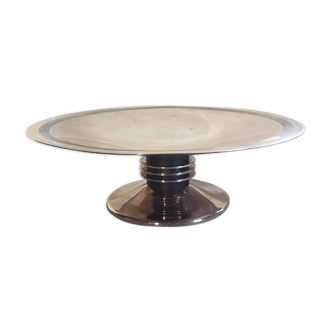 Christofle Art Deco silver metal cut