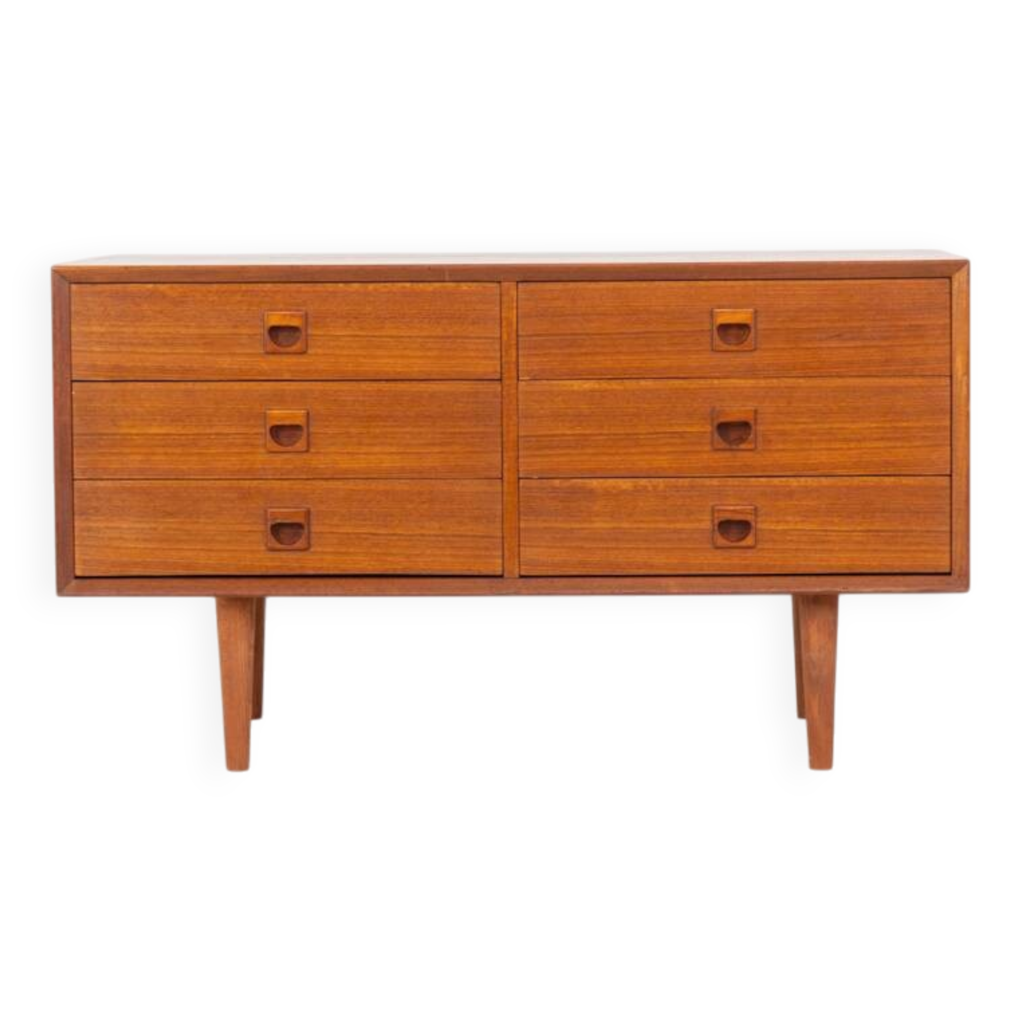 Commode basse par Erik Brouer pour Brouer Møbelfabrik (Danemark, 1960)