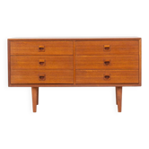 Commode basse par Erik Brouer pour Brouer Møbelfabrik (Danemark, 1960)