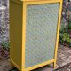 Parisian art deco buffet in yellow ochre
