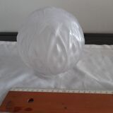 Glass globe for luminaire