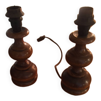 Pair of lamp bases