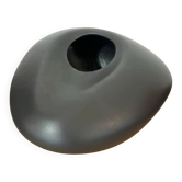 Vase galet céramique noir mat  IKEA Vintage