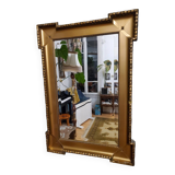 Large golden mirror