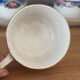 Set of 10 antique cups and saucers Digoin Sarreguemines