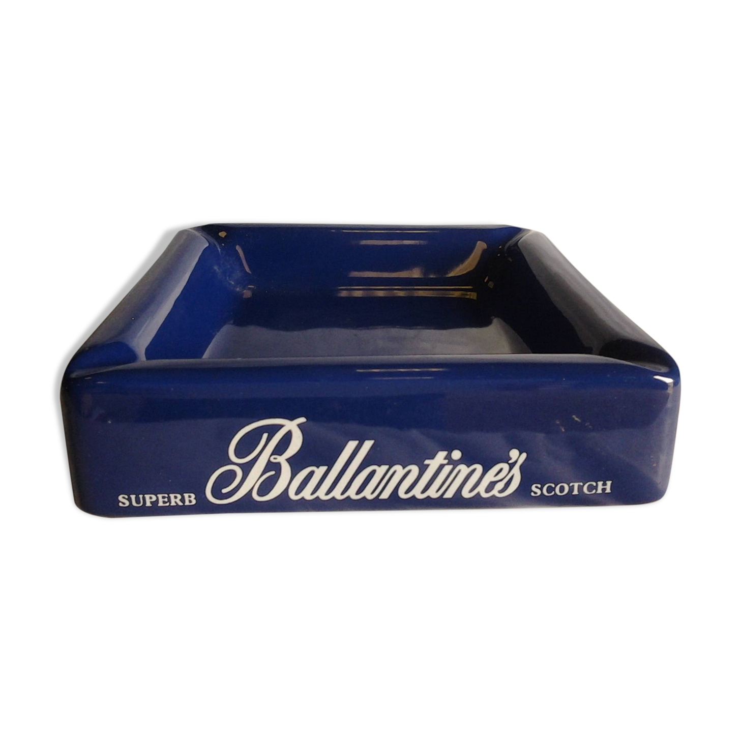 Ballantine's Vintage Advertising Ashtray