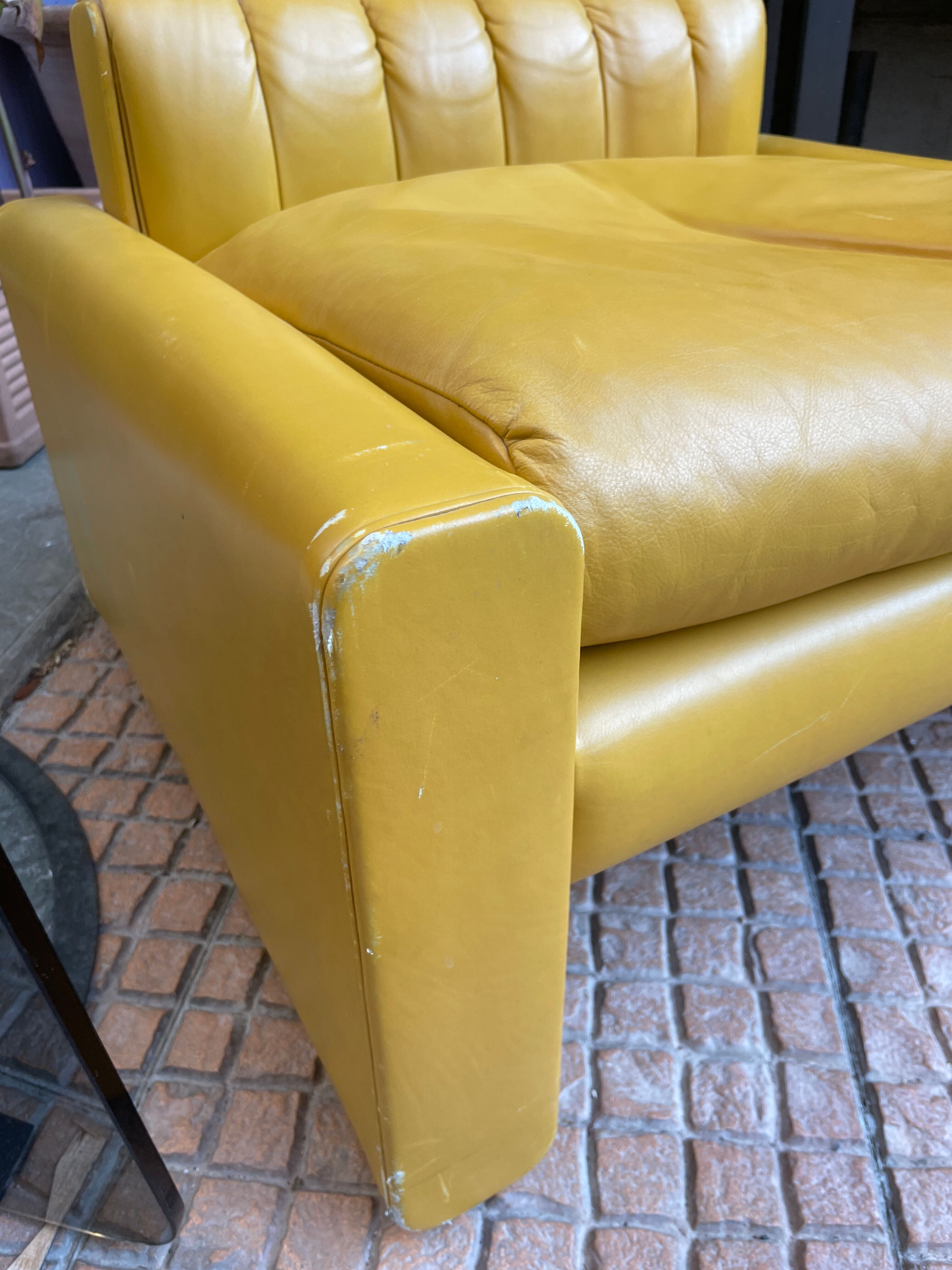 Vintage sofa set 70 Poltrona Frau