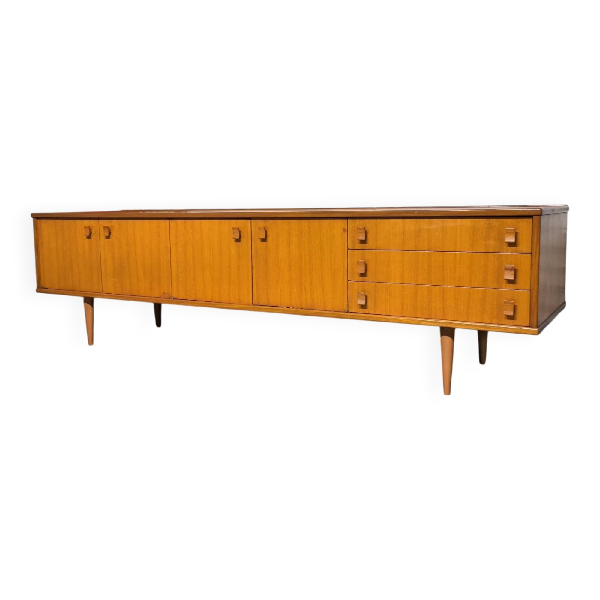 Vintage Scandinavian teak sideboard