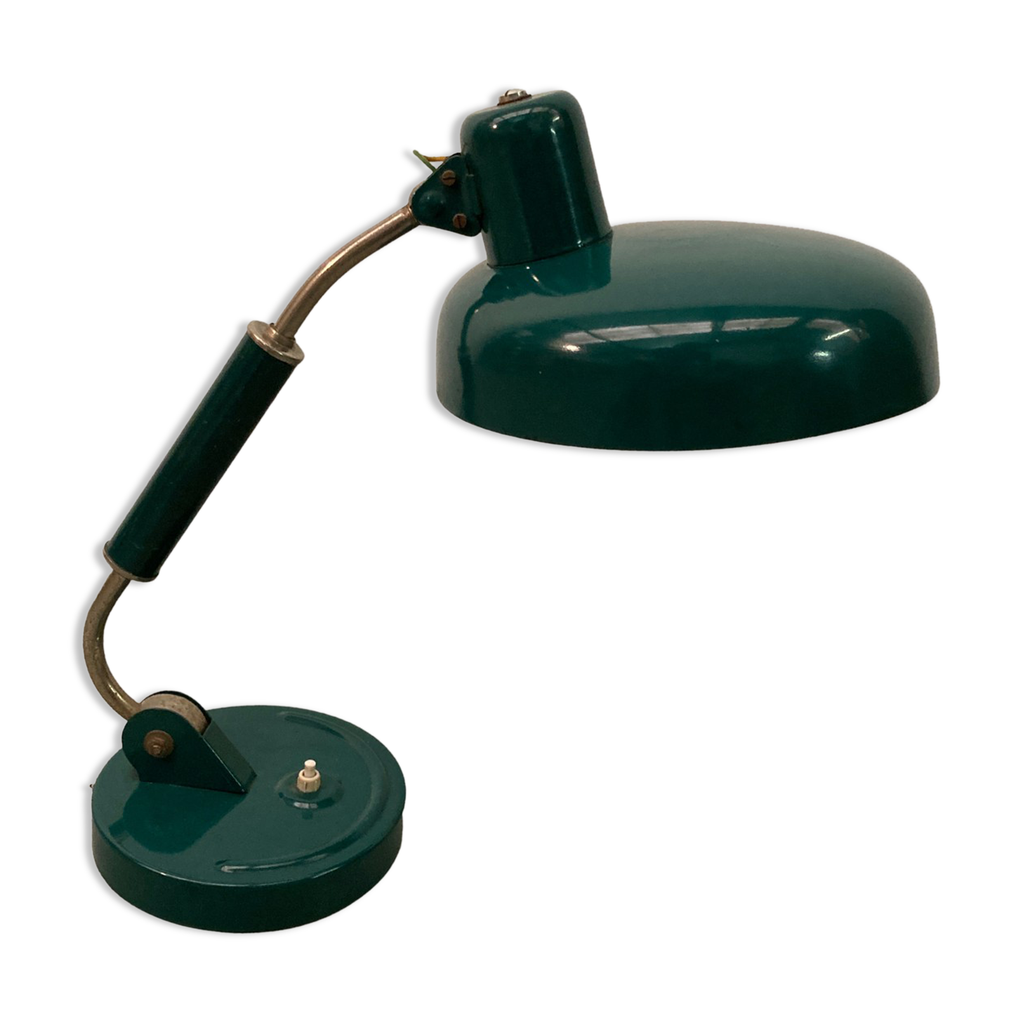 Bauhaus desk lamp by Christian Dell for Koranda, Vienna Austria