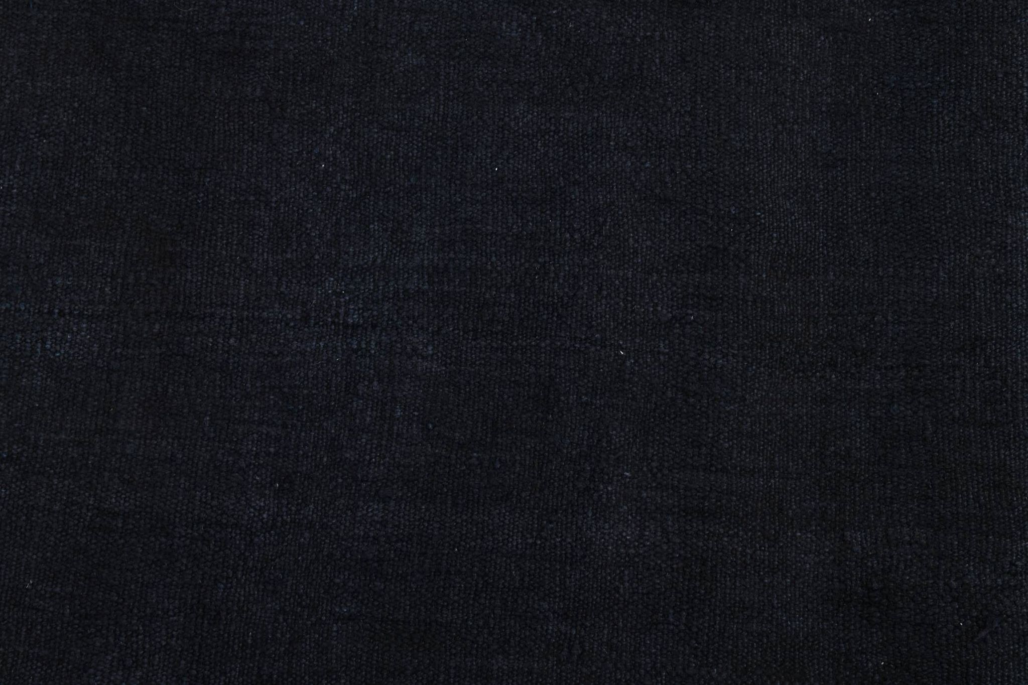 Vintage Dark Blue Turkish kilim Rug, 171x264Cm