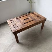 Savoyard folk art coffee table