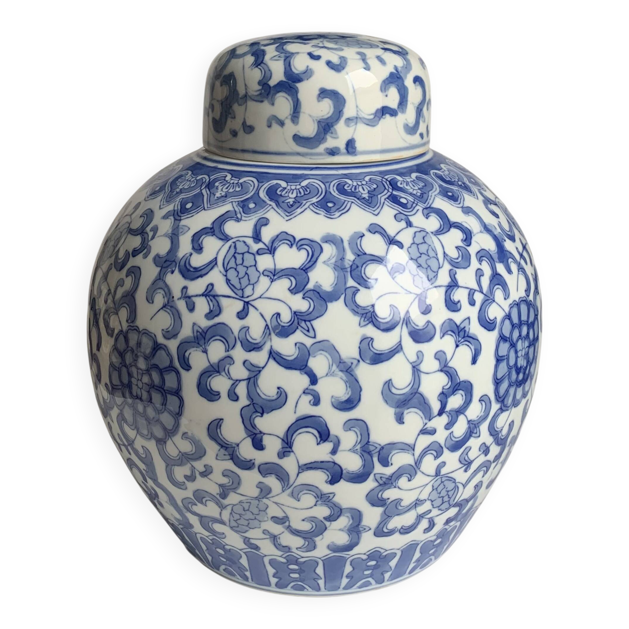 Chinese Blue and White Porcelain  Jar
