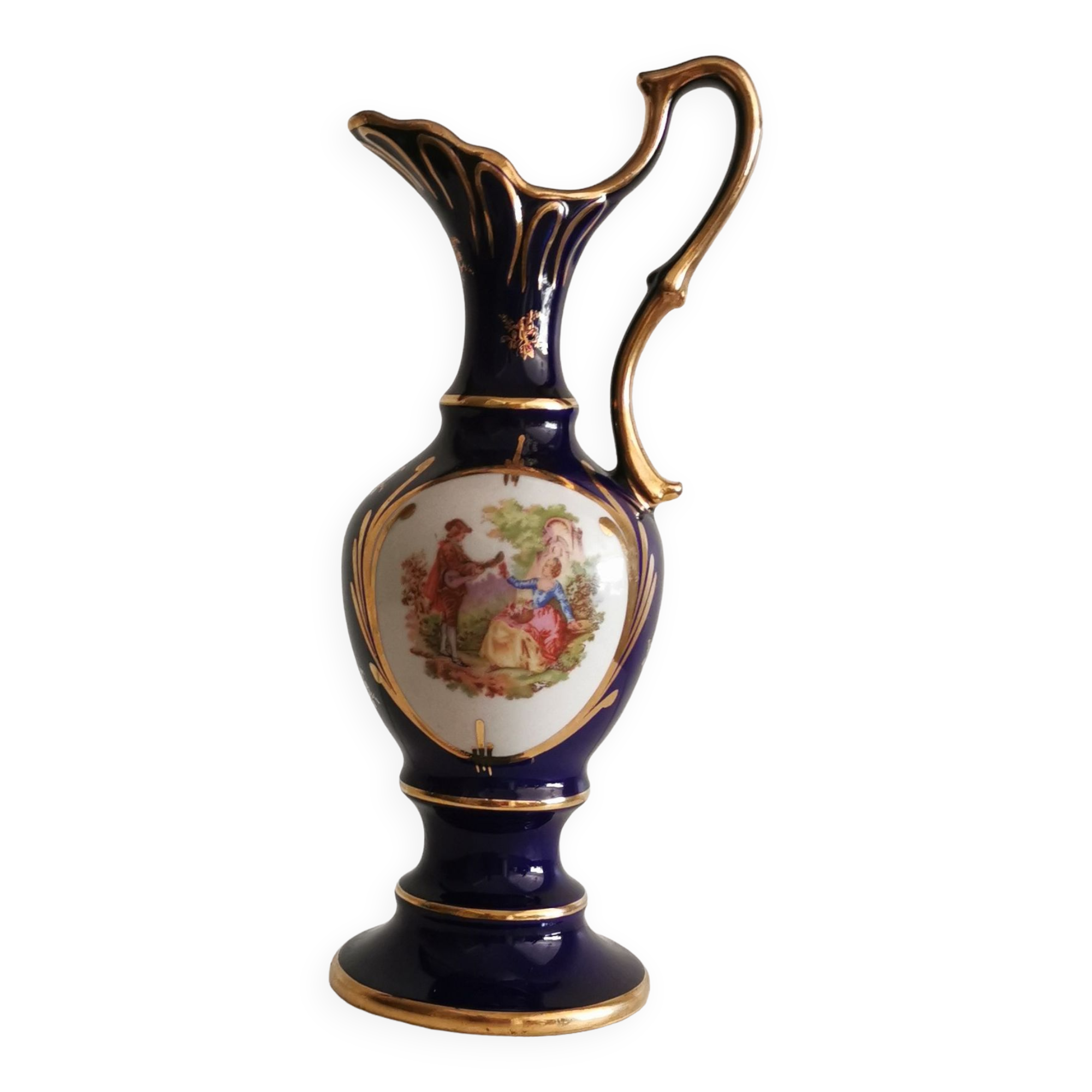 French porcelain vase