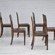Suite de 6 chaises scandinaves années 30, bon état d'origine.
