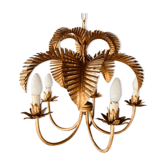 Palm type chandelier by Hans Kogl
