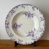 Sublime hollow plate Terre de Fer Longwy Hanoi