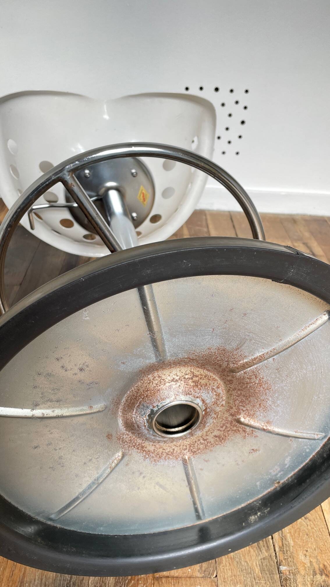 Mirima high stool vintage tractor seat