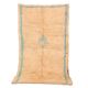 Peach Vintage Moroccan Rug 144 x 270 cm, Berber Wool Rug, Handmade Boho Rug