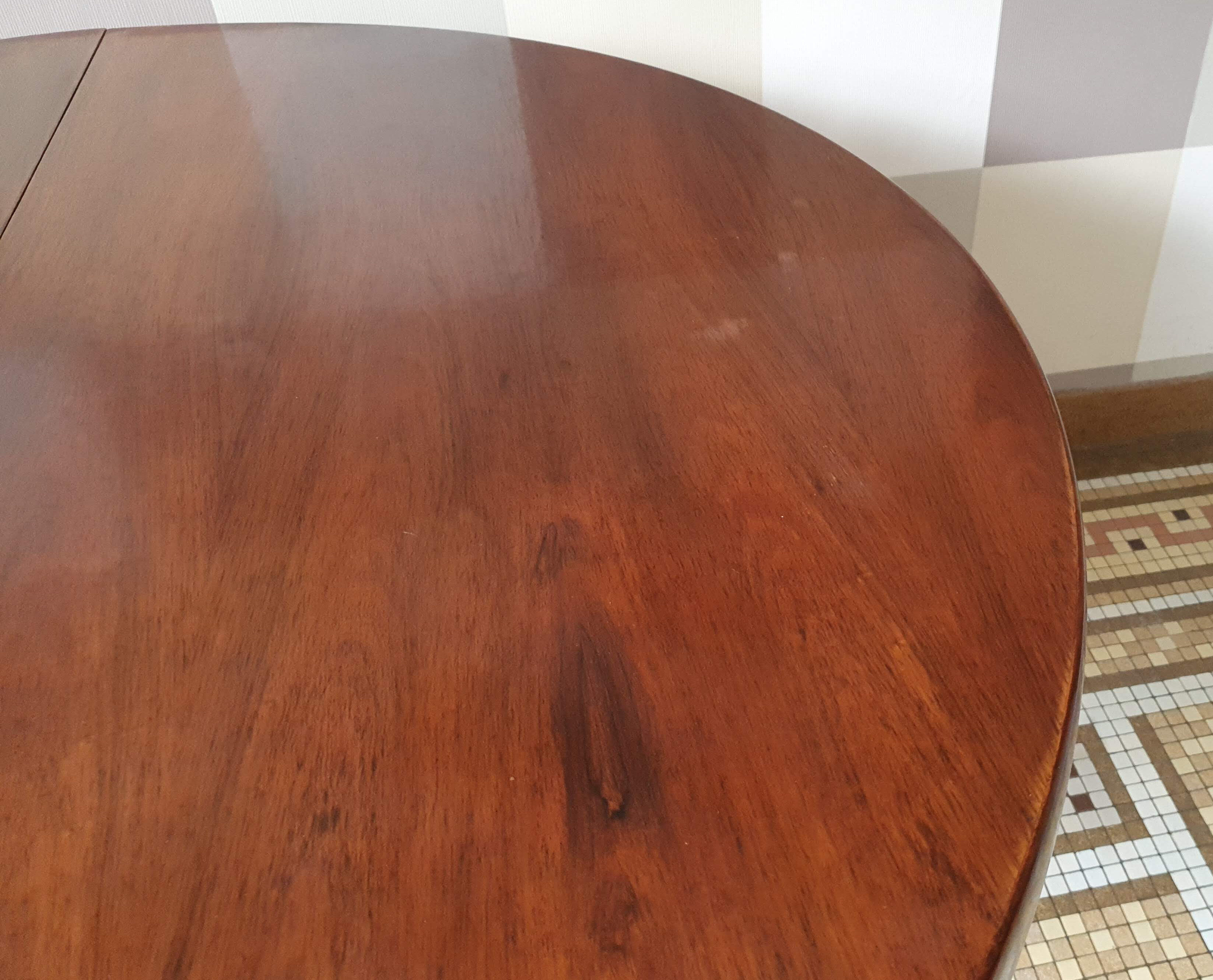 Baumann table with extension 60s/70s