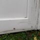 Oak arched bay window door H219xW267,5 small tiles