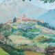 Tableau - Paysage de village italien